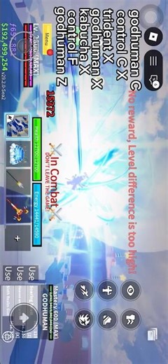 control combo - blox fruit