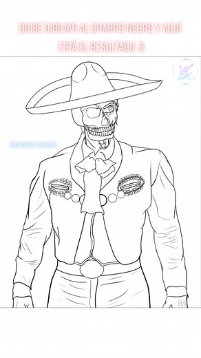 Cómo dibujar al charro negro: Guía fácil y divertida