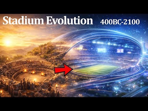 Evolution of Stadiums | Ancient Arenas to Future Mega Structures #futuretrends