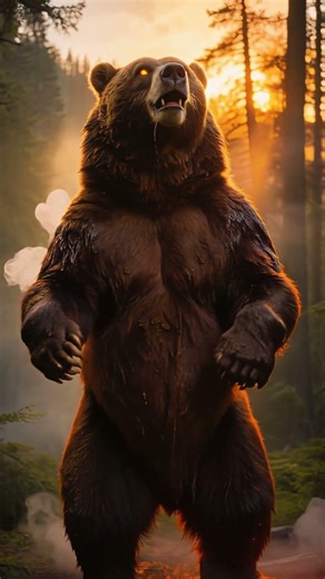 Human → Giant Bear in 1 Second