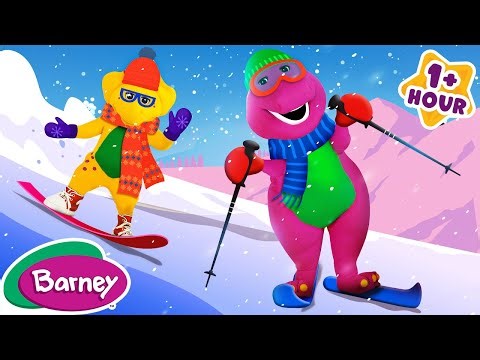 Games and Sports | Winter Olympics for Kids | Barney the Dinosaur
