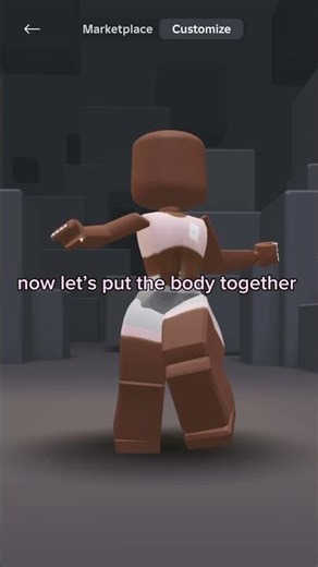 requested roblox body tutorial (again) #roblox #viral #tutorial