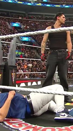 Not cool Ryan Garcia… not cool. 👎 #WWERaw