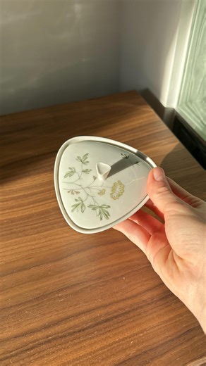 Vintage Hutschenreuther Porcelain Jewelry Box – Botanical Motif, Germany, 1939–1965 - Etsy
