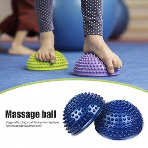 [Hot Item] Yoga&Pilate Half Ball Massage Ball Balance Pods for Stability Training Muscle Balancing Therapy Motor Skills