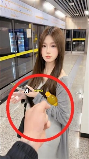 Never play games with strangers on the subway.😂