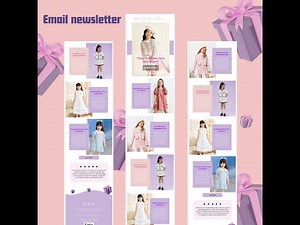 🌟 Creative Email Newsletter Template for Fashion Brands | Easy Canva Guide. |Email Template Design