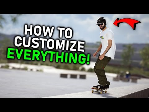 How To FULLY CUSTOMIZE Your Character In Skater XL | Baggy Pants, Gear Mod, Face Scan, and more!