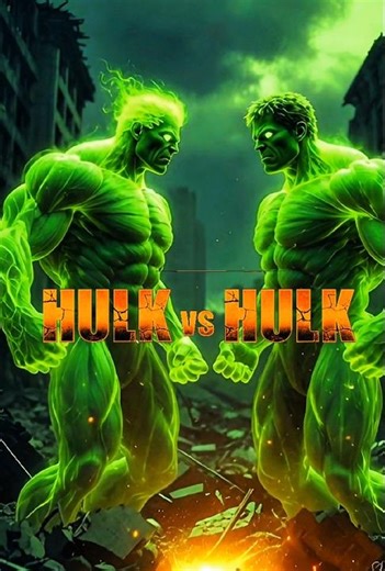 Hulk vs Hulk 🤯 #hulk #shorts