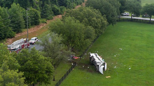 See videos and photos from the Florida bus crash that killed 8 people