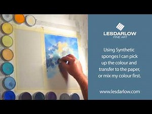 Skyscape using Pan Pastel