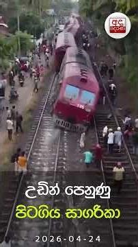 උඩින් පෙනුණු පිටගිය සාගරිකා
