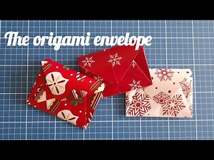 How to Make a Mini Origami Envelope ✉️ - Easy and Quick Paper Folding Tutorial