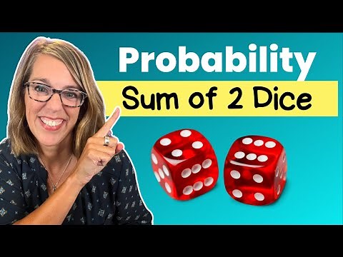 Find the Probability of A Sum of Two Dice the Easy Way