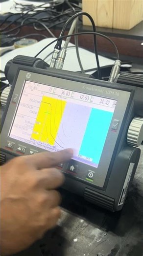 RECALL DATA ULTRASONIC TESTING SET USM 36 0Degree