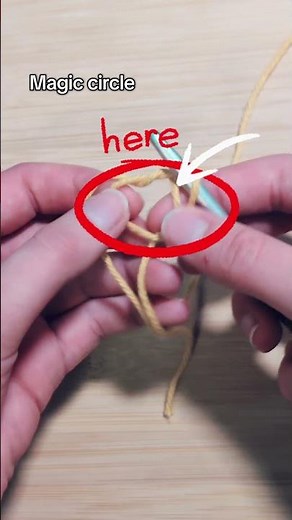 Magic Circle, Magic Ring, Magic Loop, Adjustable Loop Hack ✨ How to Make a Magic Circle Crochet