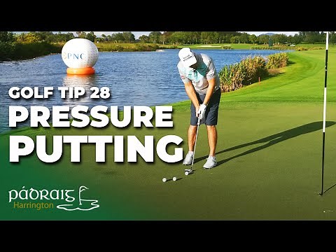 THE SECRET TO HOLING HIGH-PRESSURE PUTTS | Paddy's Golf Tip #28 | Padraig Harrington