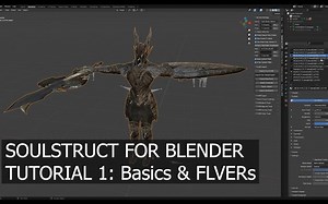 iBlender中文版插件 黑暗之魂 Soulstruct Blender教程
