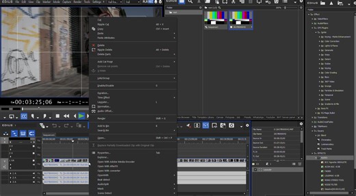 Edius 11 Bat Server I managed to create the script to open OBS. | Grass Valley EDIUS
