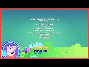 Los beachbuds | Creditos finales | Peppa pig (Hoy)