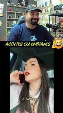 Colombian accents!! 😱😱 #accents #mexico #humor