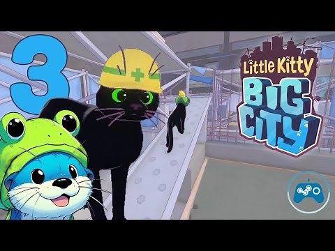 The Construction Yard | Little Kitty Big City | Ep. 3