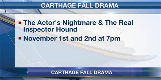 Carthage High School to present plays