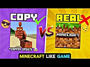 MINECRAFT COPY GAME 1.22 JAVA EDITION WITH COPPER UPDATE 🤩| BEST MINECRAFT COPY GAME🔥