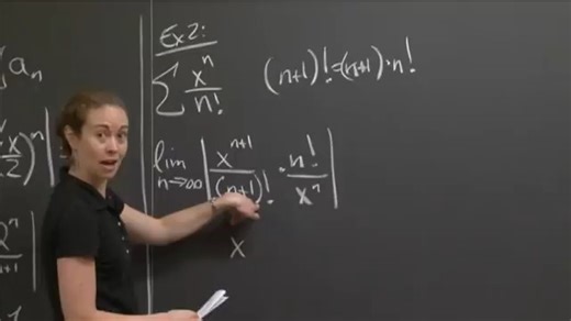 【2010】MIT公开课18.01SC 单元微积分 L80:Ratio Test -- Radius of Convergence