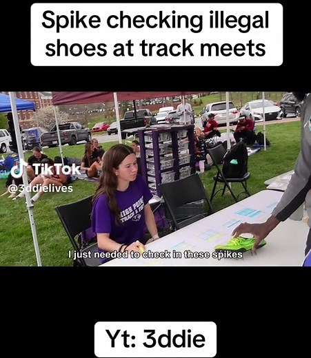 Are Screws Legal as Track Spikes? (Prank)
