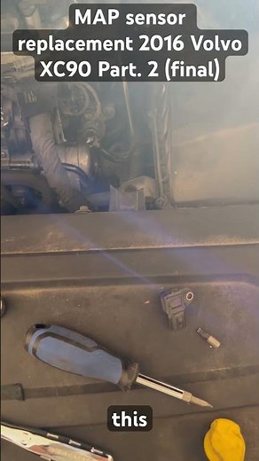 MAP sensor 2016 Volvo XC90 replacement Recap