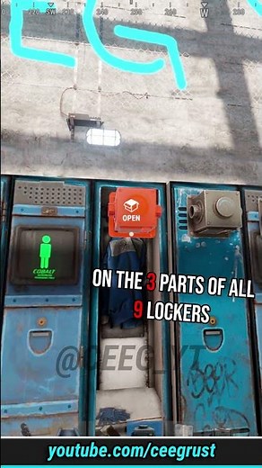 Auto Filling Lockers in Rust! #rustshorts