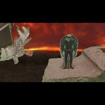 Chad Cameraman Vs Astro Obliterator stop motion Paper