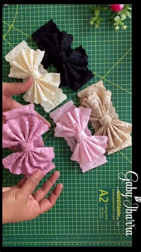 Tutorial de Banditas de Encaje para Niñas