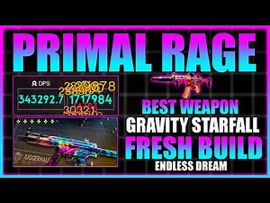 ONCE HUMAN BEST BUILD👍 PRIMAL RAGE DPS 350K MILLION😲😱ULTIMATE GUIDE - GRAVITY STARFALL - RAID ZONE