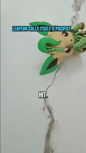 Leafeon Is a Pacifist With a Sword Tail and I Printed It #shorts
