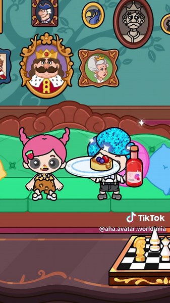 AHA WORLD stories: Fight for my girl! Competition beteen Ice Prince and Fire Prince #ahaworld #foryou #fyp #story #tocaboca #avatarworld @Aha World