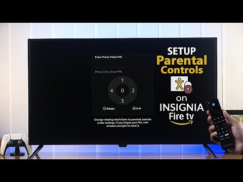 Insignia Fire TV: How To Set UP Child Lock Password! [Enable Parental Controls]