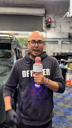 Do you think this would keep you safe from NYC potholes?! #nyc #defender #suv #brooklyn #built | Michael Pappas