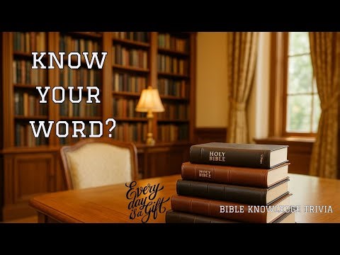 10 Verses Every Believer NEED to Know | Bible Trivia: Easy Round 1
