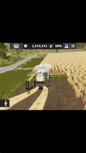 Fs 23 Harvesting Gameplay | Farming Simulator 23 ! Timelapse #fs23 #farming #farmlife