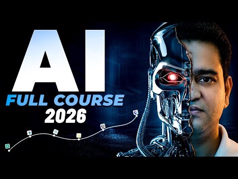 AI Full Course 2026 in Hindi | #artificialintelligencecourse #aicourse