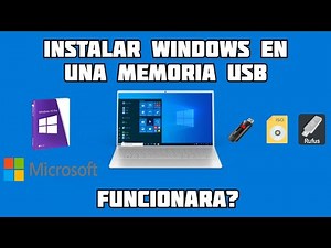 ✅Instalar Windows 10 y 11 en tu Memoria USB o Disco Duro Externo 2023