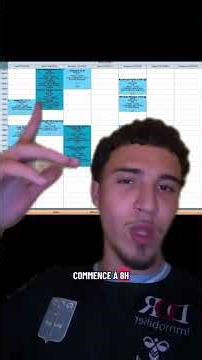 L’emploi du temps en L1 STAPS à Nanterre #études #staps #licence #sportétudes #orientation