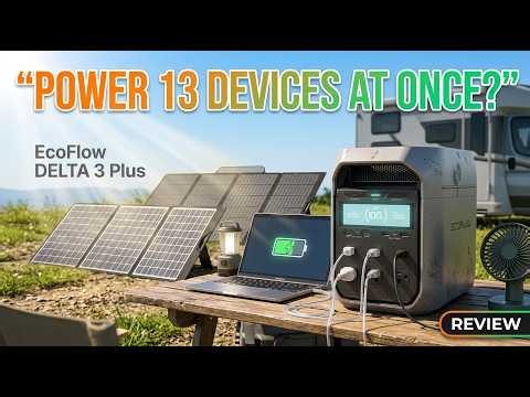 EF ECOFLOW DELTA 3 Plus Review – Best Solar Generator for Home & RV in 2026?