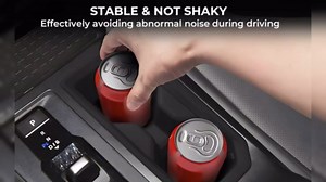 Cup Holder Inserts for Toyota RAV4 2026, Interior Accessories Center Console Cup Holders Covers Protector for 2026 RAV 4, Black
