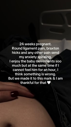 24 weeks pregnant. Feeling stronger movements, a growing bump, and very aware that my body is doing real work every day. Taking it as it comes and listening closely to what I need. #24weekspregnant #pregnancyupdate #pregnantlife #secondtrimester #momtobe