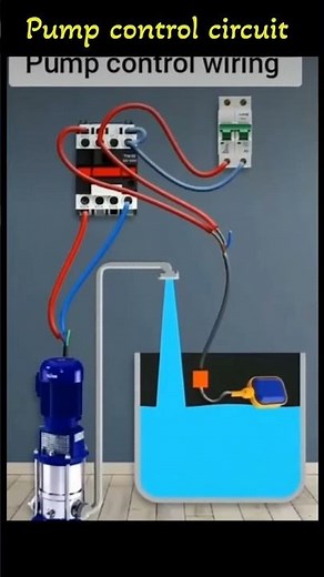 How to Build a Pump Control Circuit | Automatic Water Level Controller