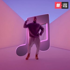 Pour commencer la journée en Music ! On adore cette créa de chez Apple 😁 | il était une pub