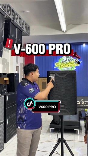 Exploring the SPEAKER ACTUVE SERIES TERTINGGI V-600 PRO